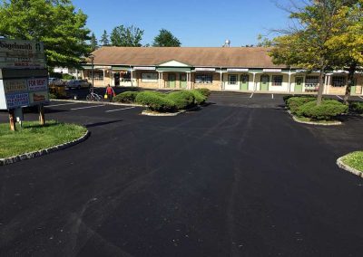 Asphalt Paving Parking Lot After