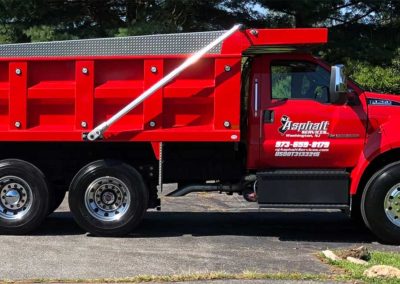 nj asphalt services-dump truck
